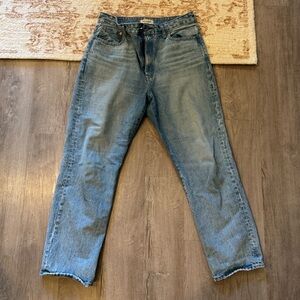 Madewell Women’s 90’s Straight Jean (Curvy) 30
